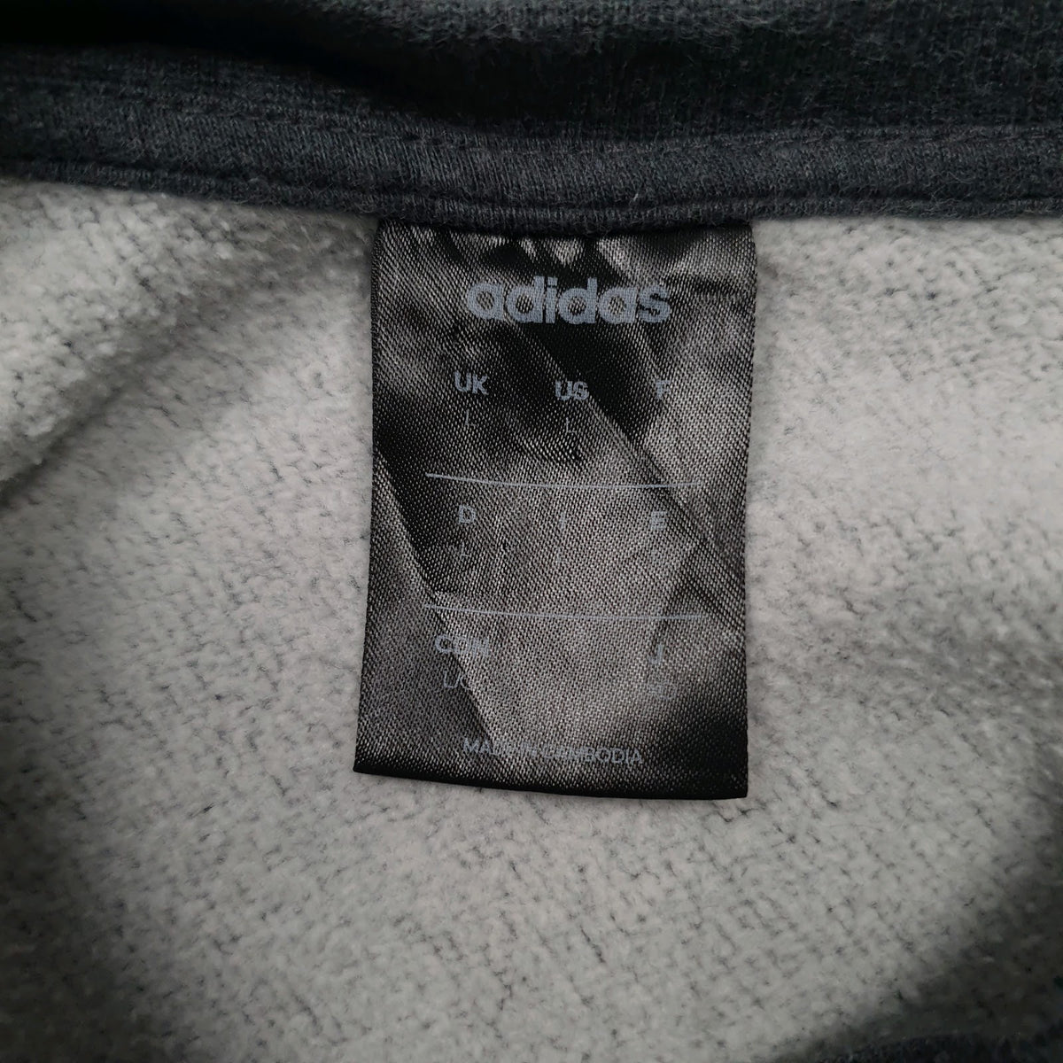 Womens Grey Adidas  Crewneck Jumper