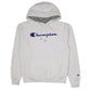 Mens White Champion  Hoodie Jumper