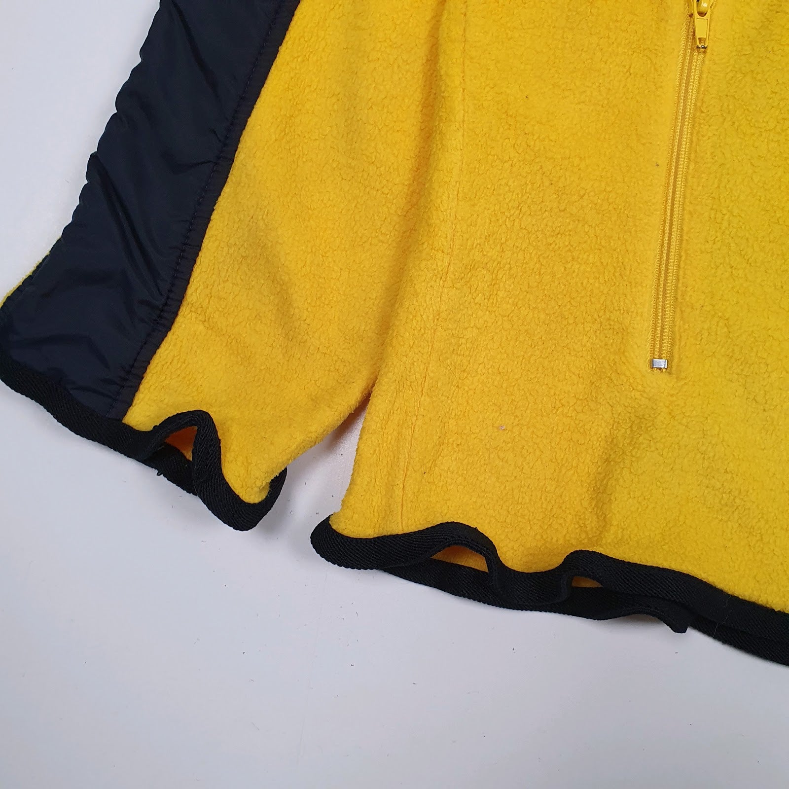 Mens Yellow Chaps  Quarter Zip Jumper