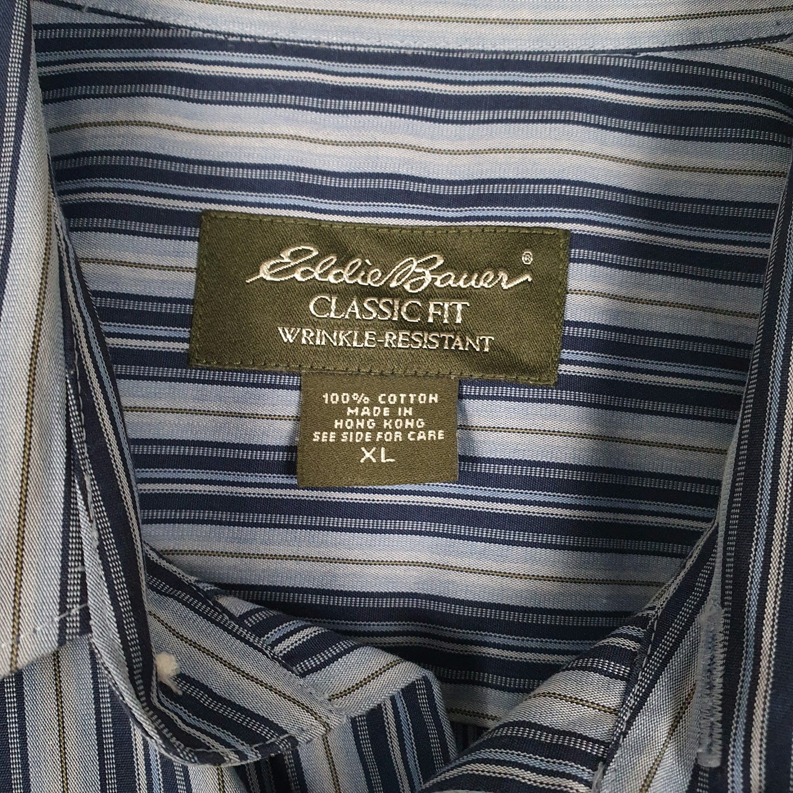 Mens Blue Eddie Bauer   Shirt