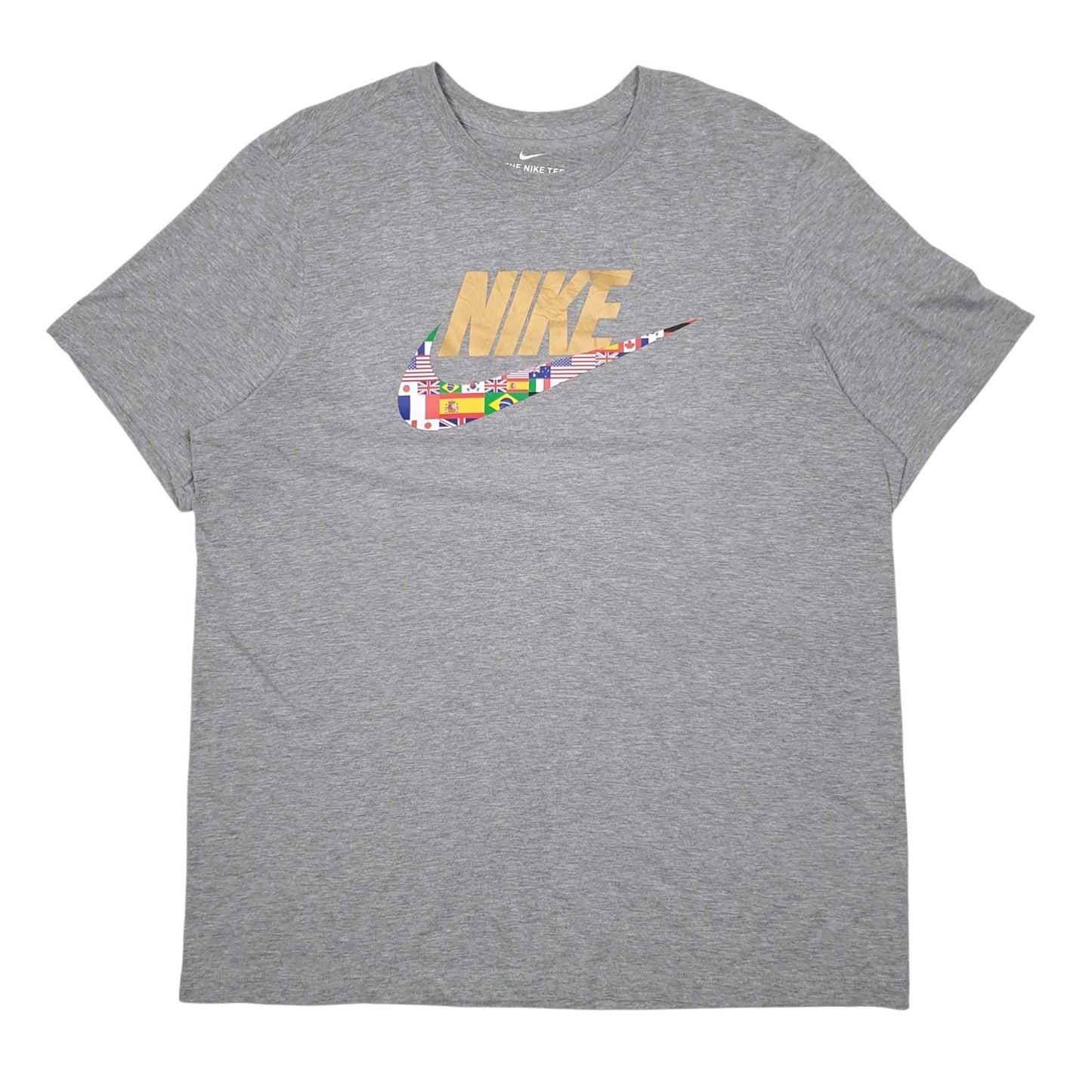Mens Grey Nike  Short Sleeve T Shirt