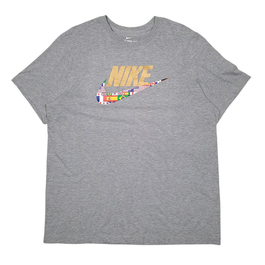 Mens Grey Nike  Short Sleeve T Shirt