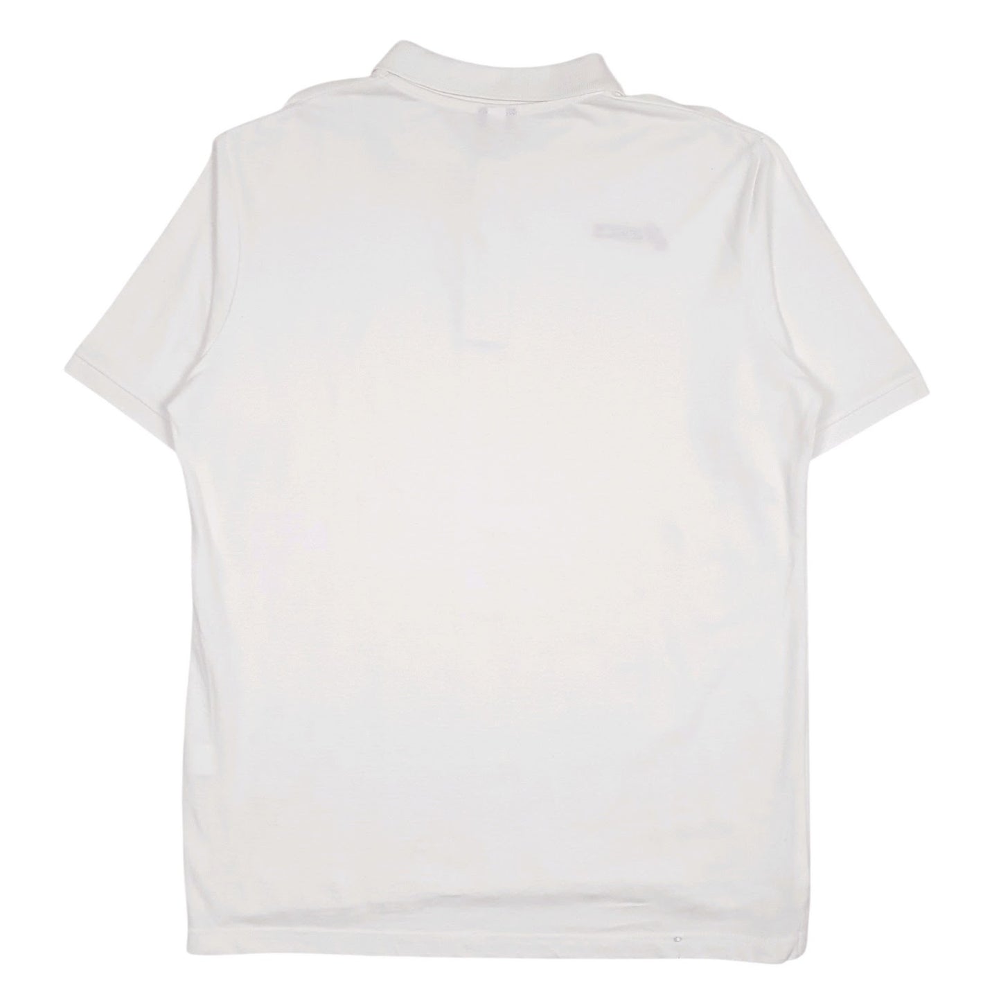 Mens White Asics   Polo Shirt