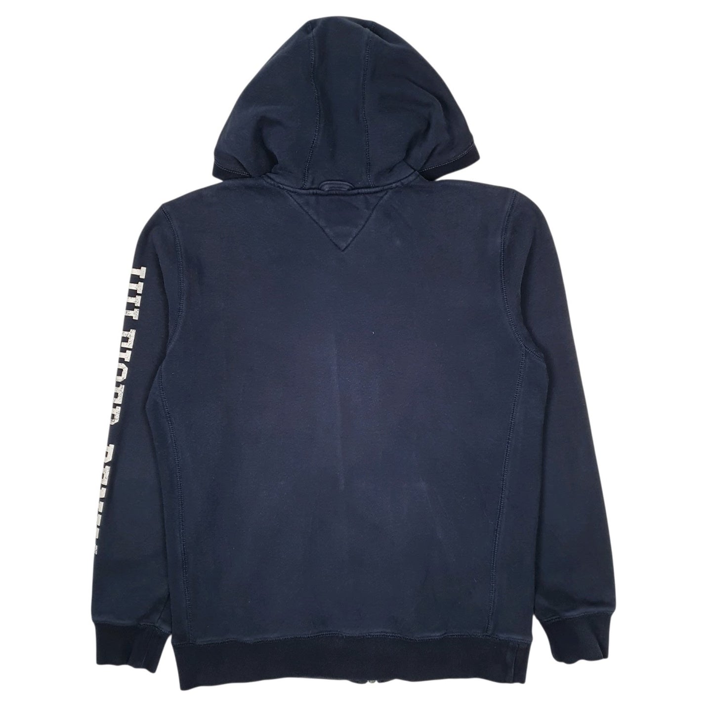 Mens Navy Tommy Hilfiger Hoodie Full Zip Jumper