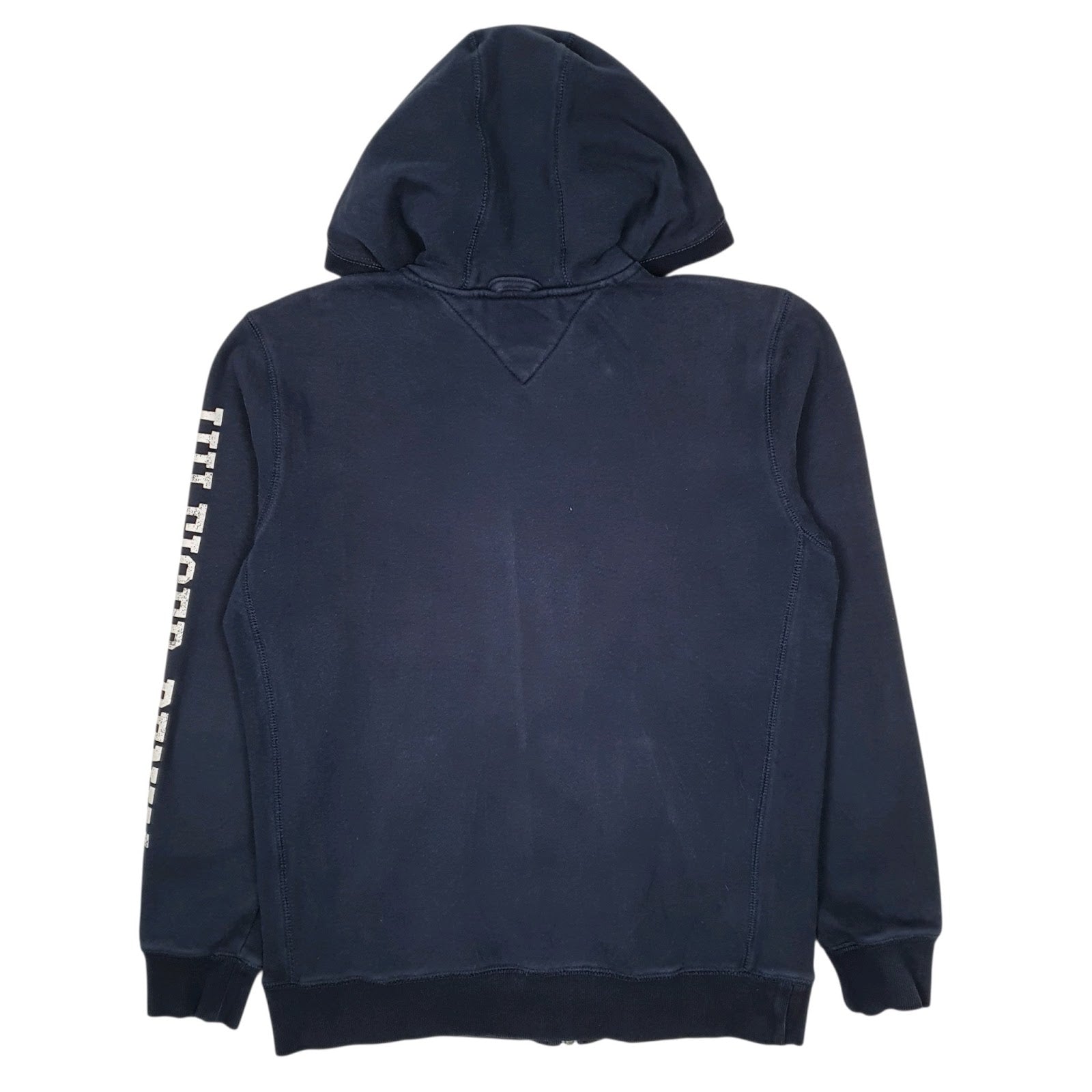 Mens Navy Tommy Hilfiger Hoodie Full Zip Jumper