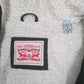 Mens Green Levis Sherpa Lined  Coat