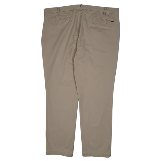 Mens Beige Polo Ralph Lauren Stretch Custom Fit  Trousers