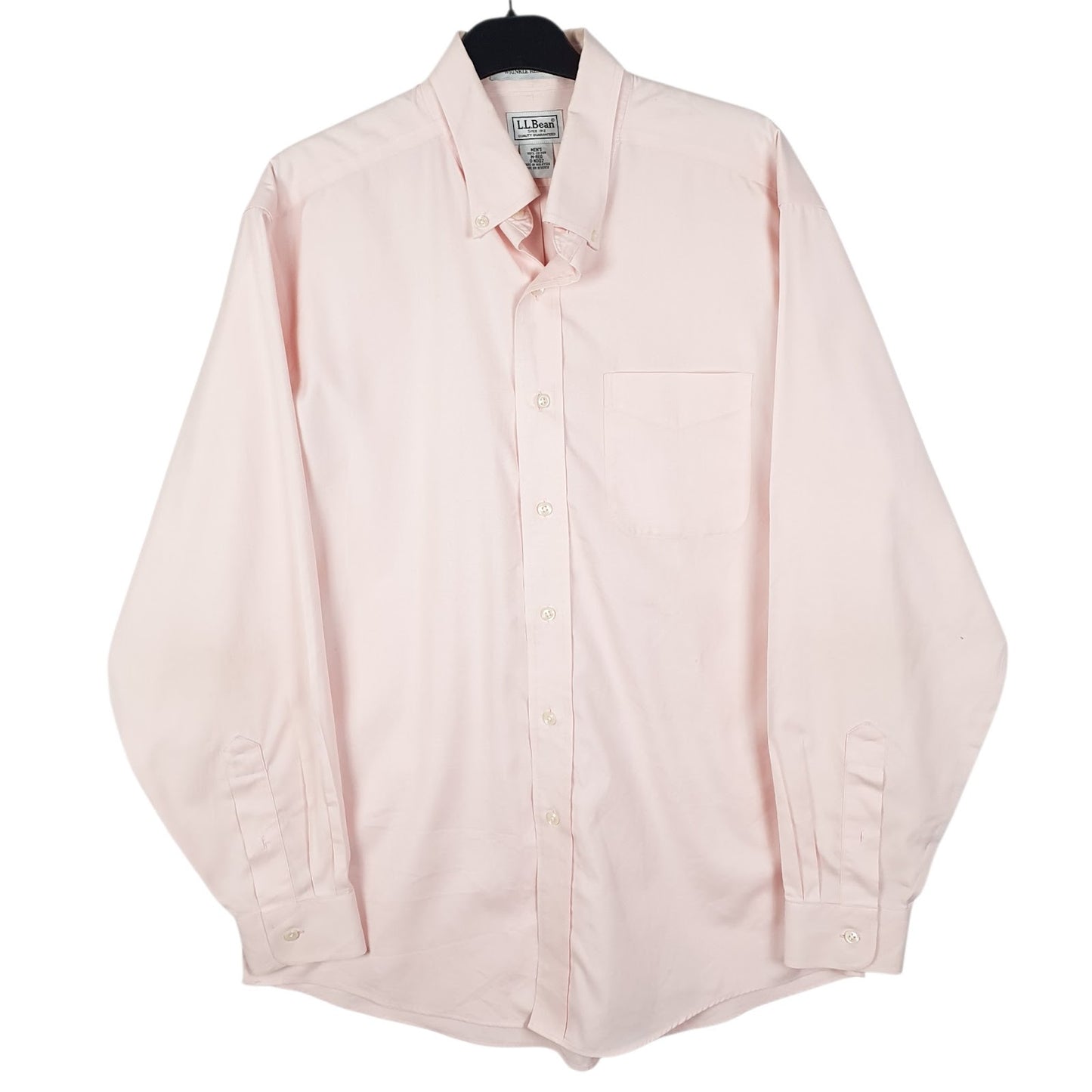 Mens Pink L.L.Bean  Long Sleeve Shirt