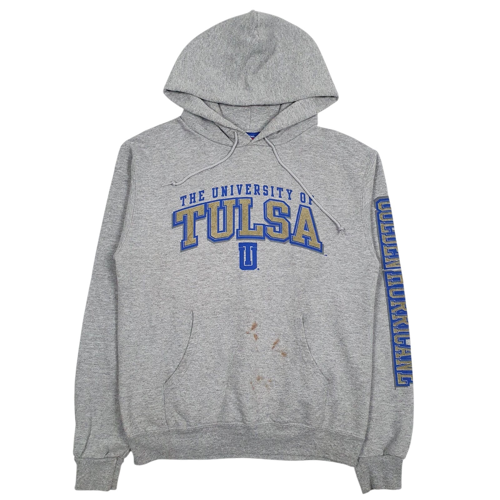 Womens Grey Champion University Of Tulsa Hoodie Jumper