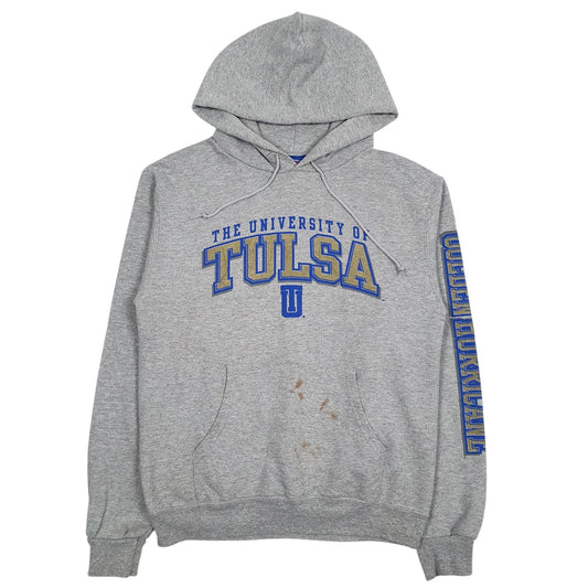 Womens Grey Champion University Of Tulsa Hoodie Jumper
