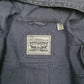 Womens Navy Levis Workwear Parka Hoodie Coat