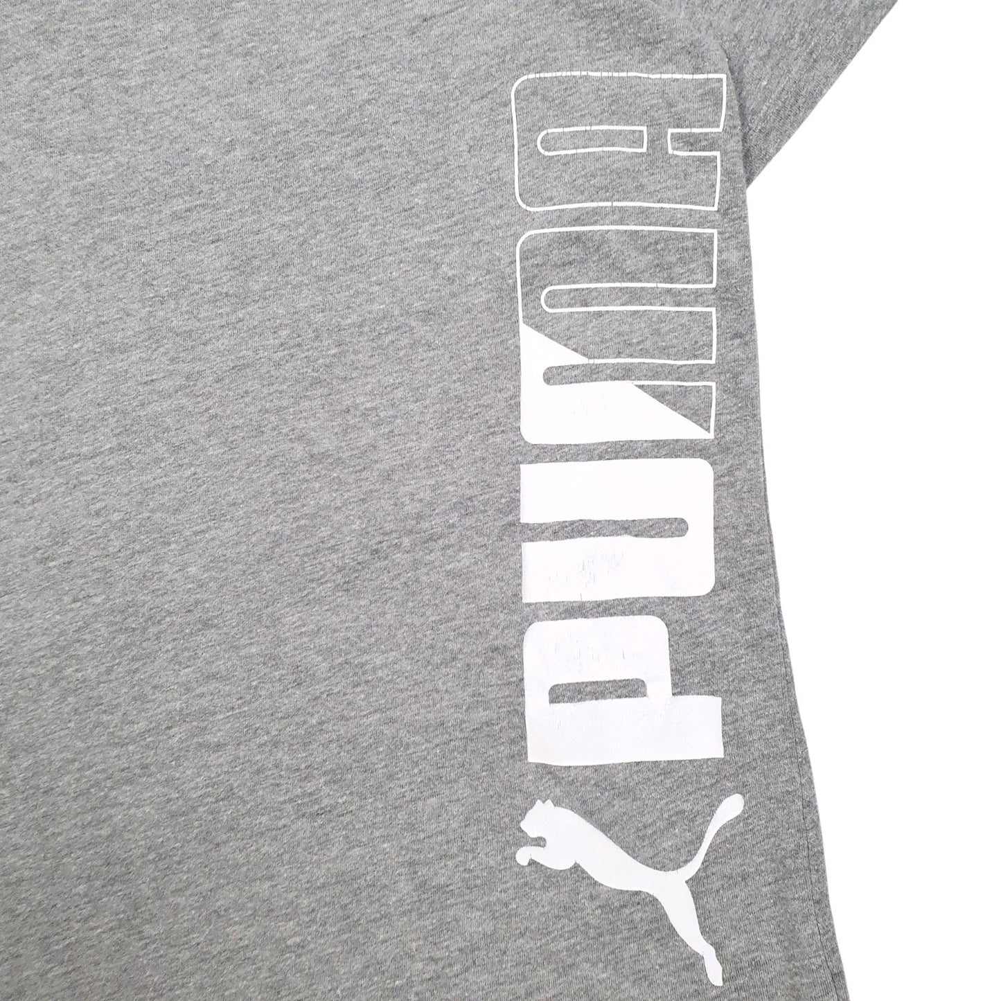 Mens Grey Puma   T Shirt