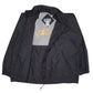 Mens Black Kobe Rugby Hoodie Coat