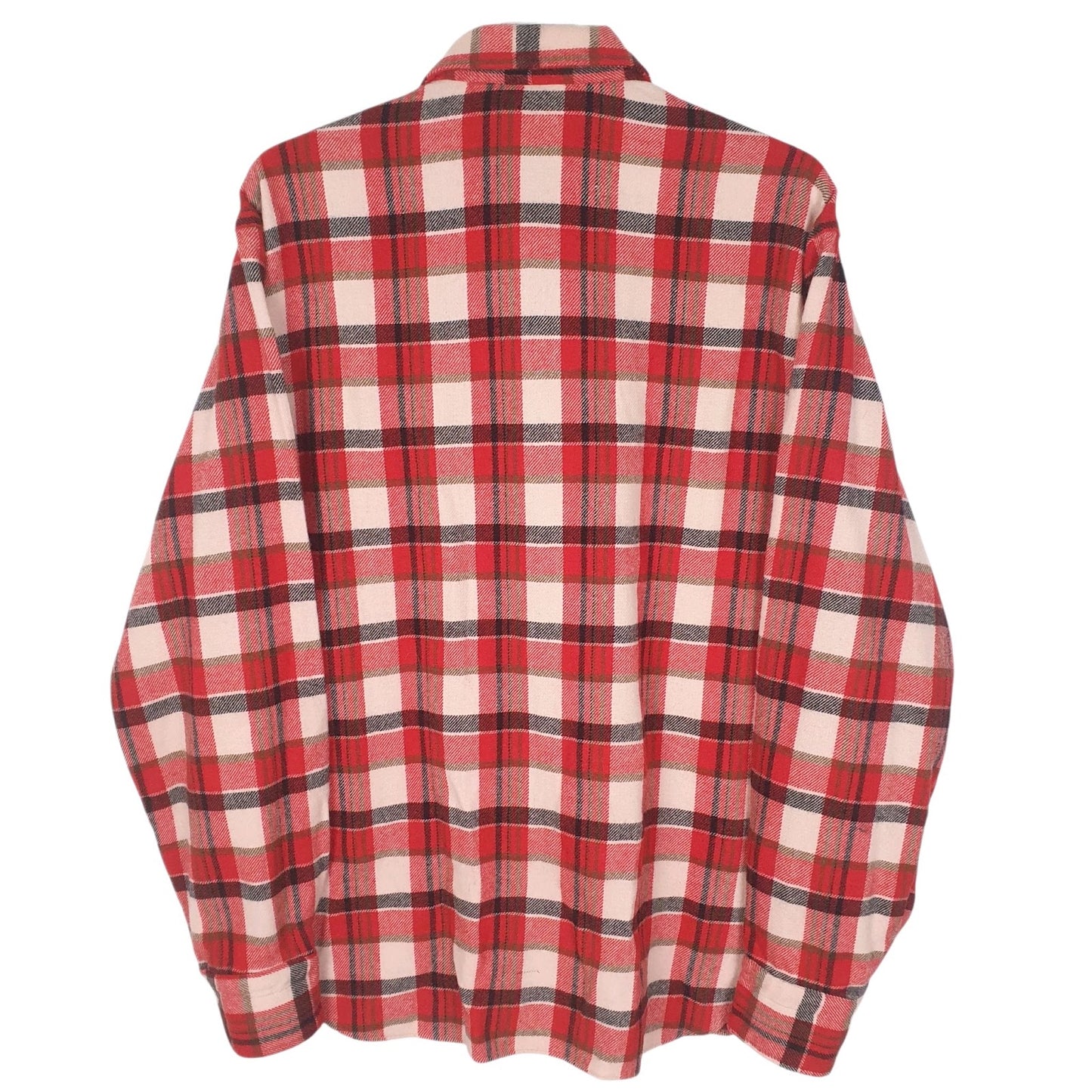 Mens Red Scotland Flannel  Shirt