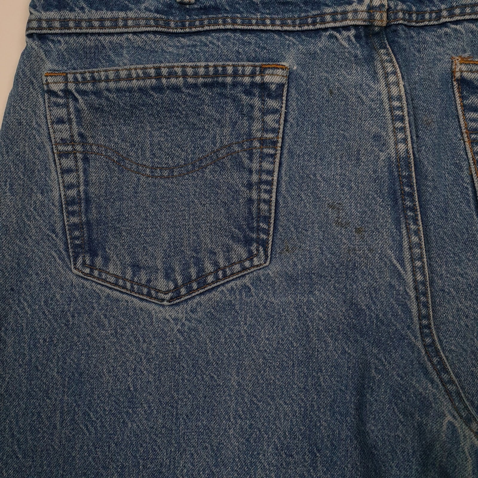 Mens Blue Carhartt Vintage 00s  Jeans