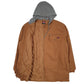 Mens Brown Wrangler Padded  Coat