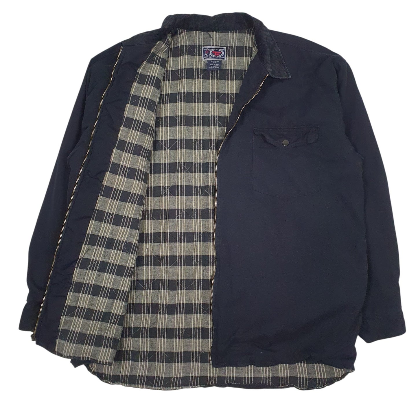 Mens Navy William Bay Bomber  Coat
