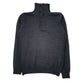 Mens Grey Trussardi  Quarter Zip Jumper