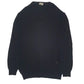 Mens Black Trussardi Made In Italy V Neck Jumper
