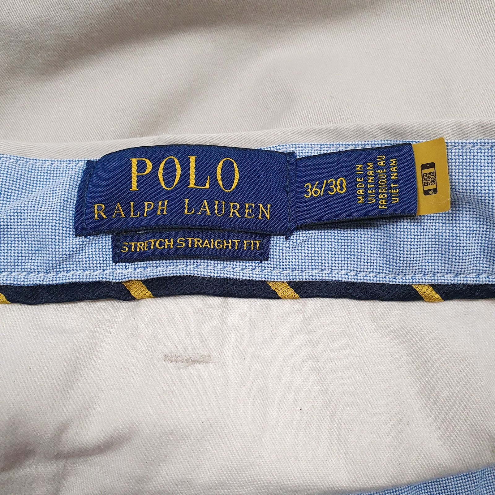 Mens Cream Polo Ralph Lauren   Trousers