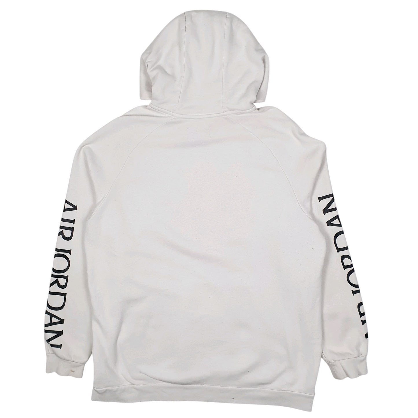 Mens White Nike Air Jordan Basketball Hoodie Jumper