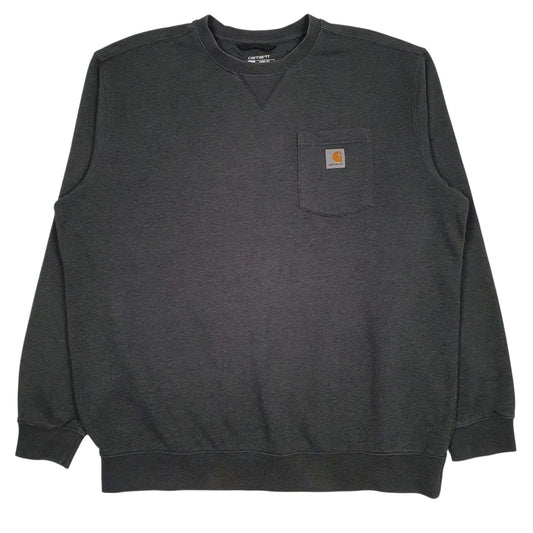 Mens Grey Carhartt  Crewneck Jumper