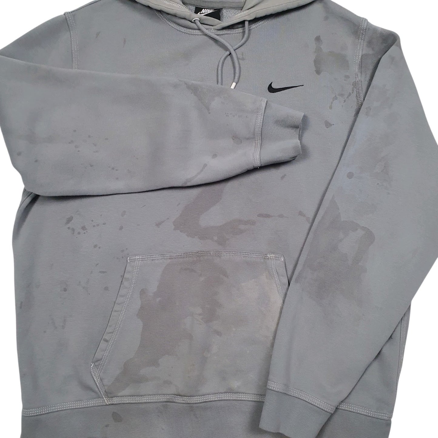 Mens Grey Nike  Hoodie Jumper