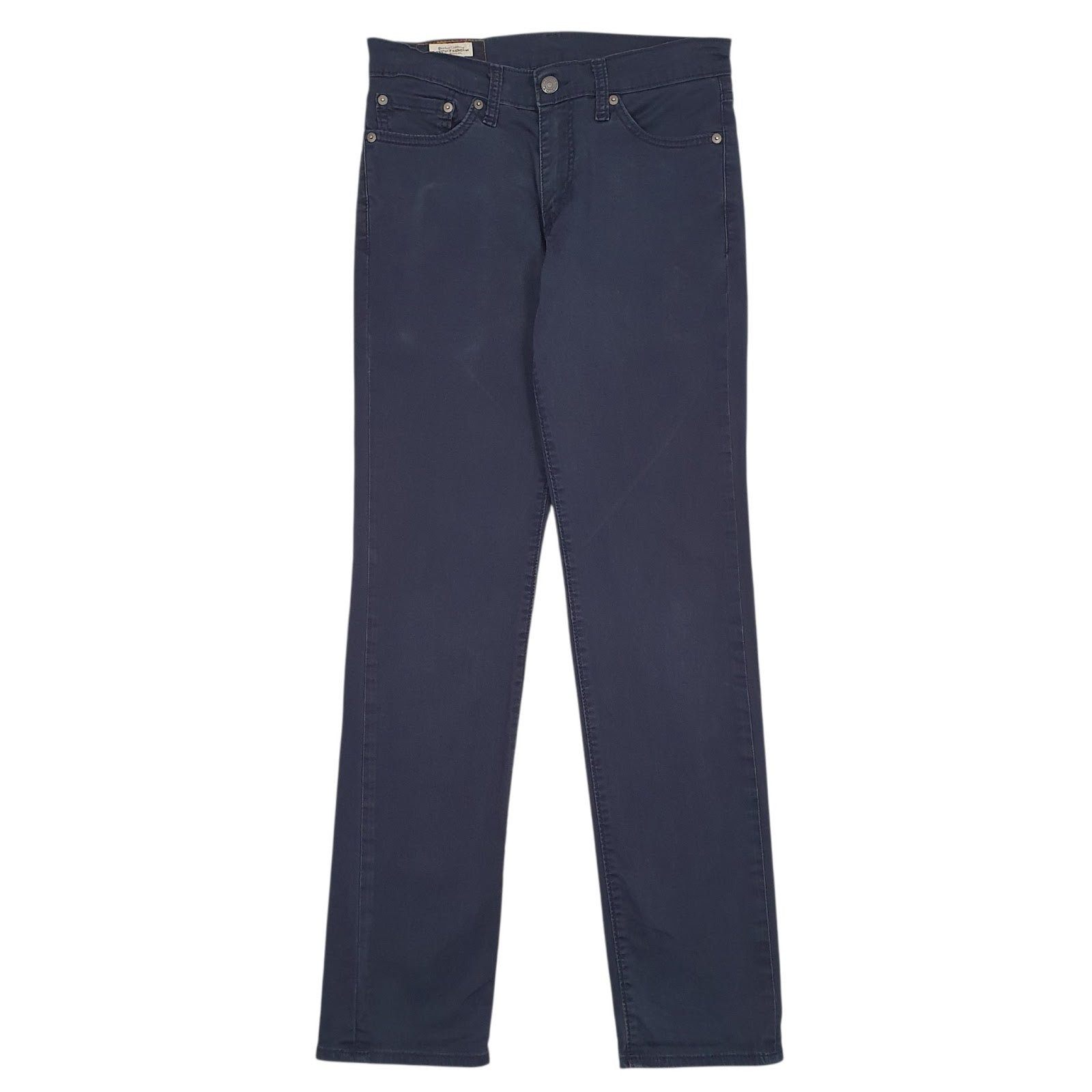 Mens Navy Levis 511 Chino Trousers
