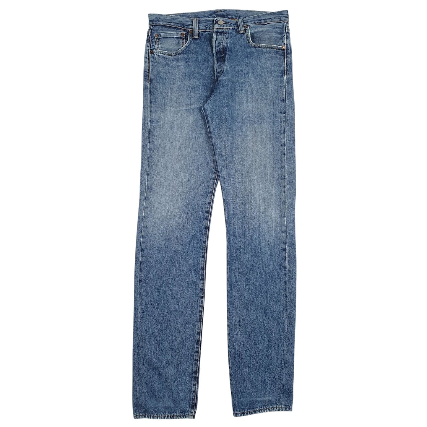 Mens Blue Levis  501 JeansW32 L36