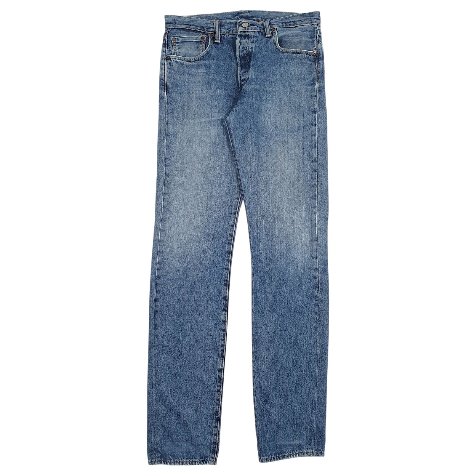 Mens Blue Levis  501 JeansW32 L36