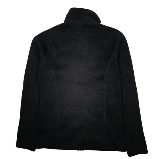 Womens Black Patagonia Better Sweater Full Zip Jumper