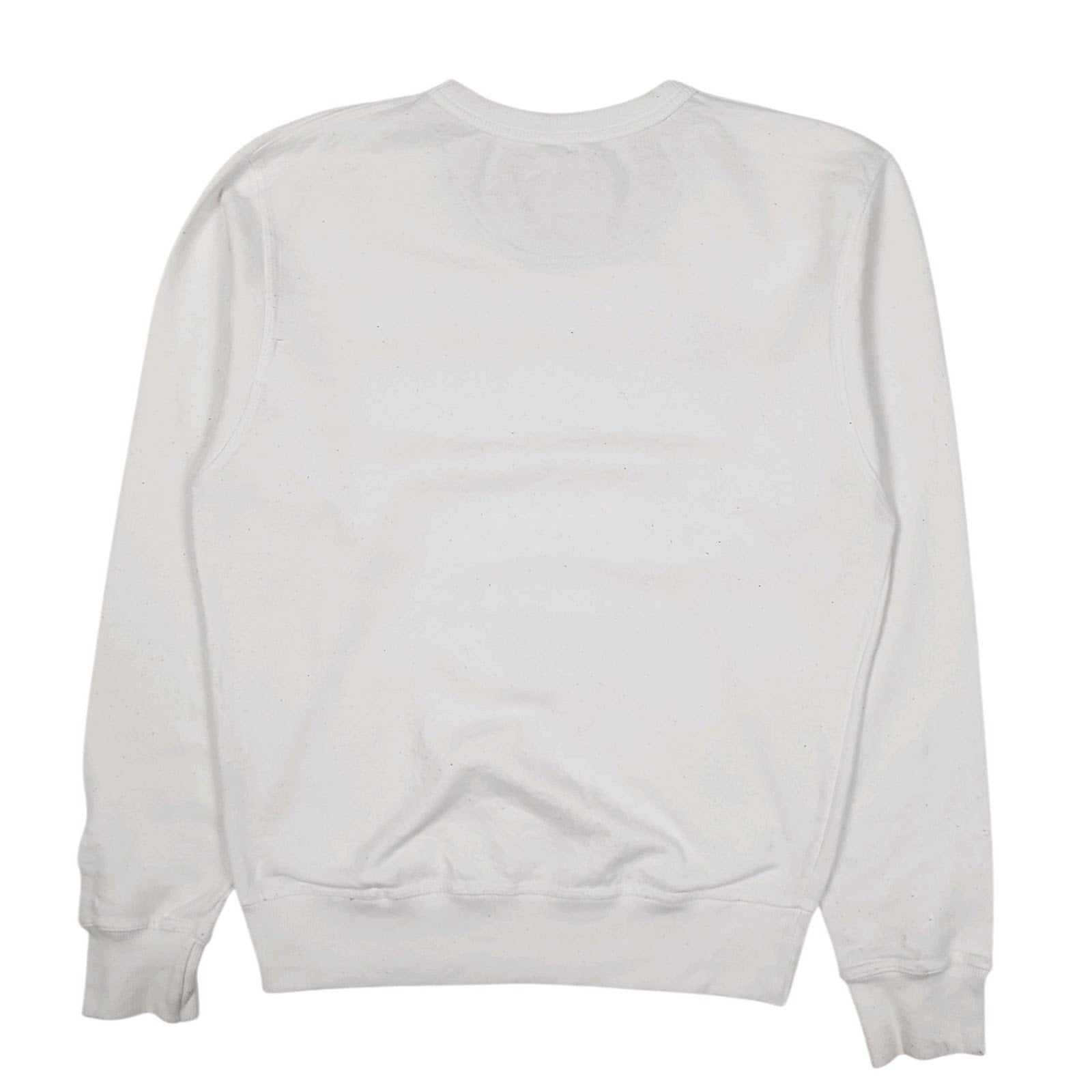Mens White Champion  Crewneck Jumper