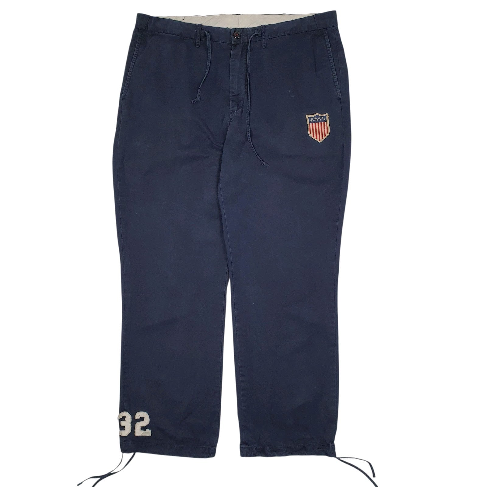 Mens Navy Polo Ralph Lauren  Chino Trousers