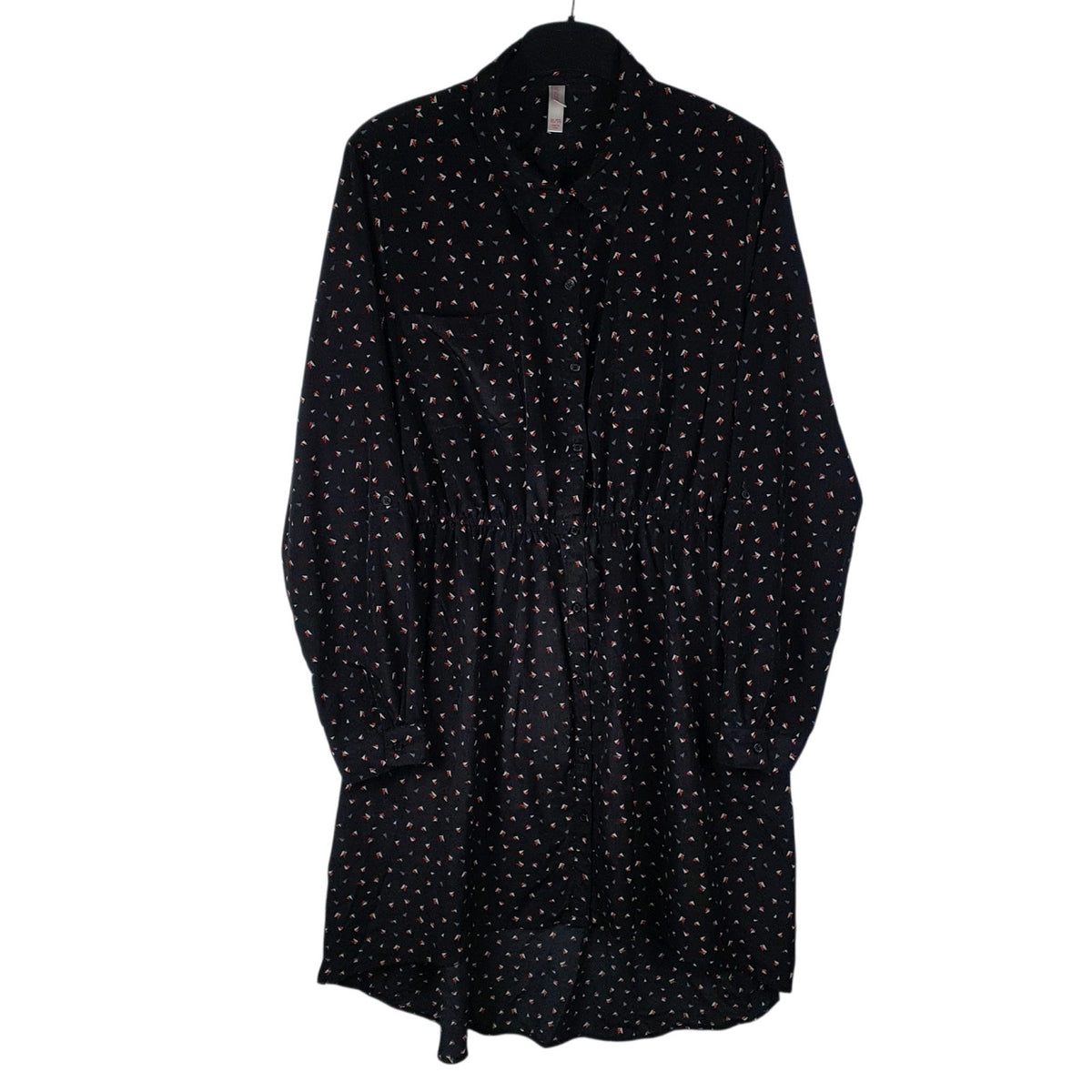 Womens Black Xhilaration  Long Sleeve Dress
