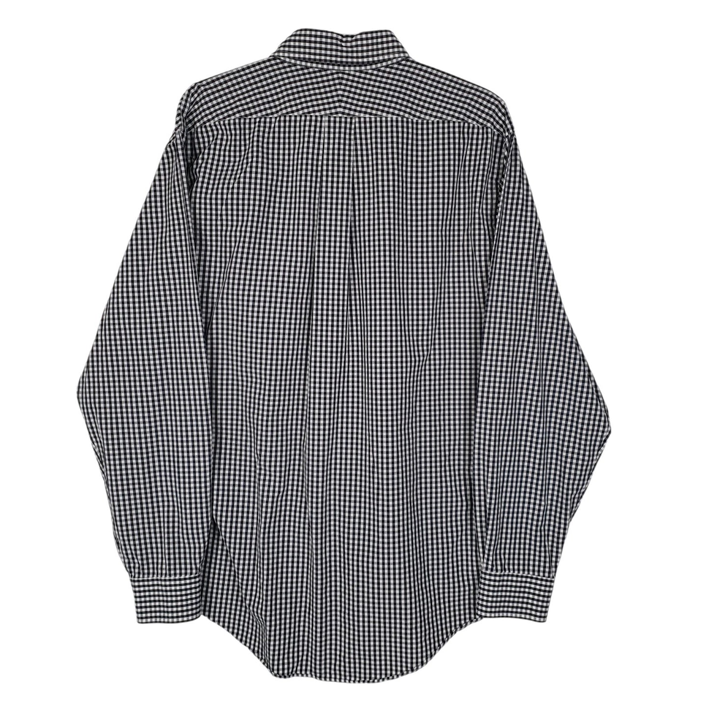 Mens Black Lands End   Shirt