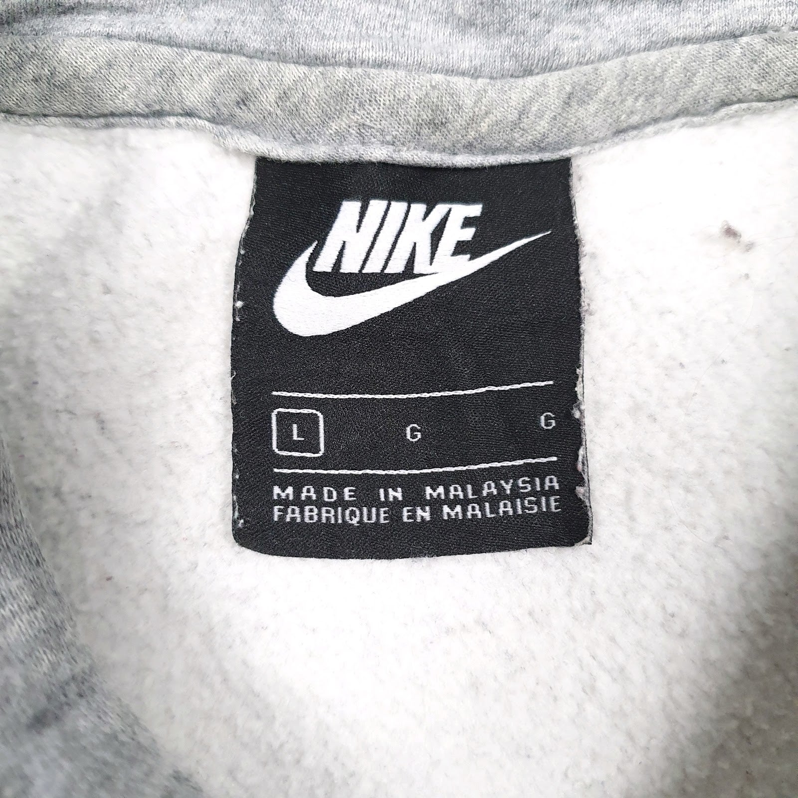 Mens Grey Nike  Hoodie Jumper