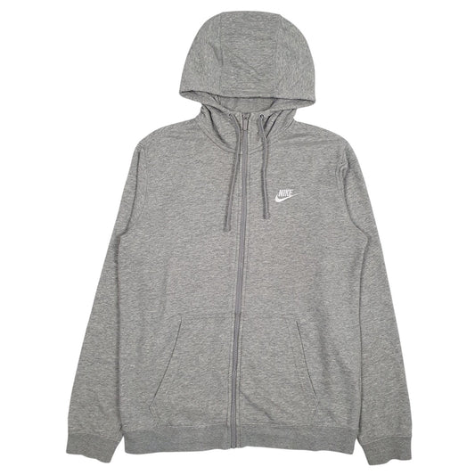 Mens Grey Nike  Full Zip Jumper
