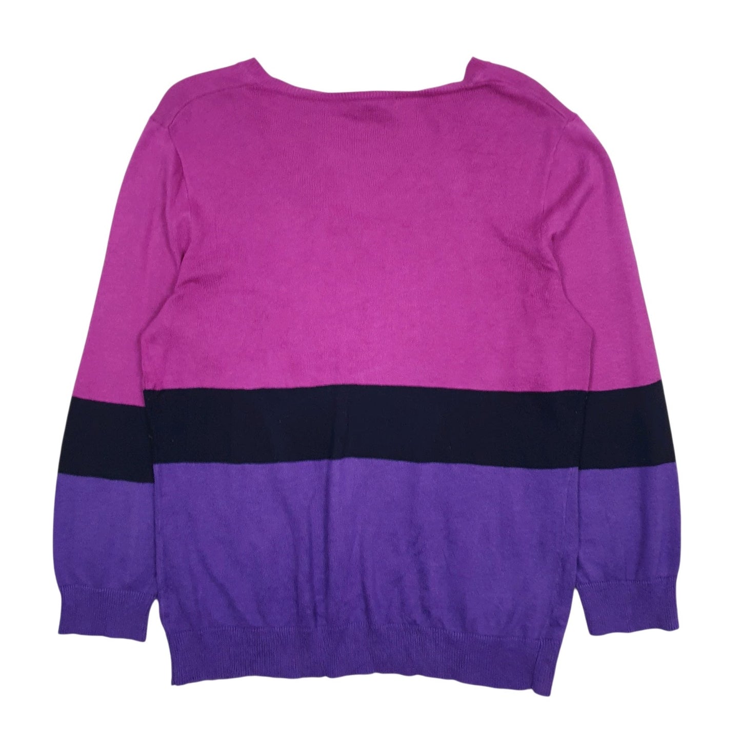 Womens Pink Chaps  V Neck Jumper