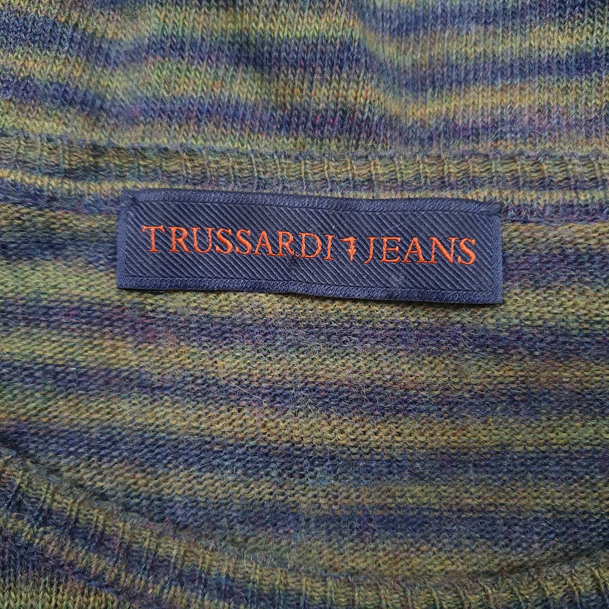 Womens Green Trussardi  Crewneck Jumper