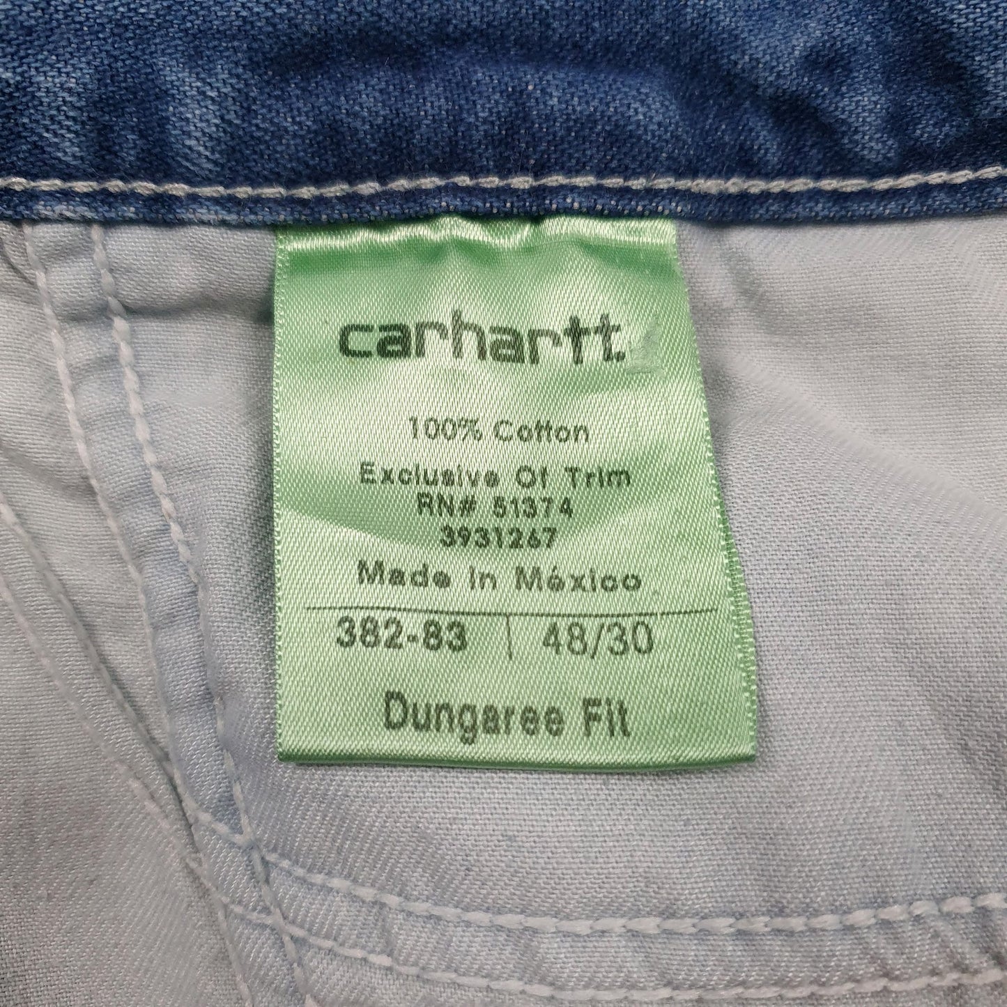 Mens Blue Carhartt   Jeans