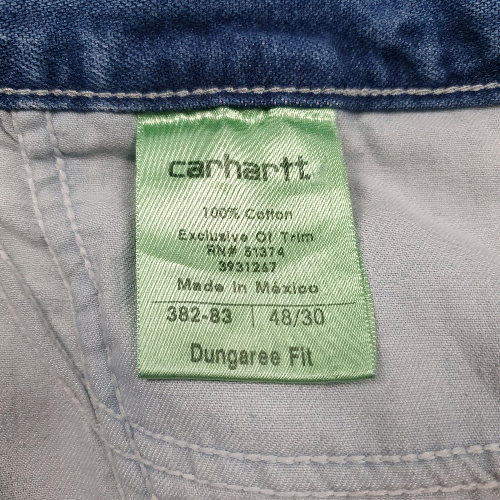 Mens Blue Carhartt   Jeans