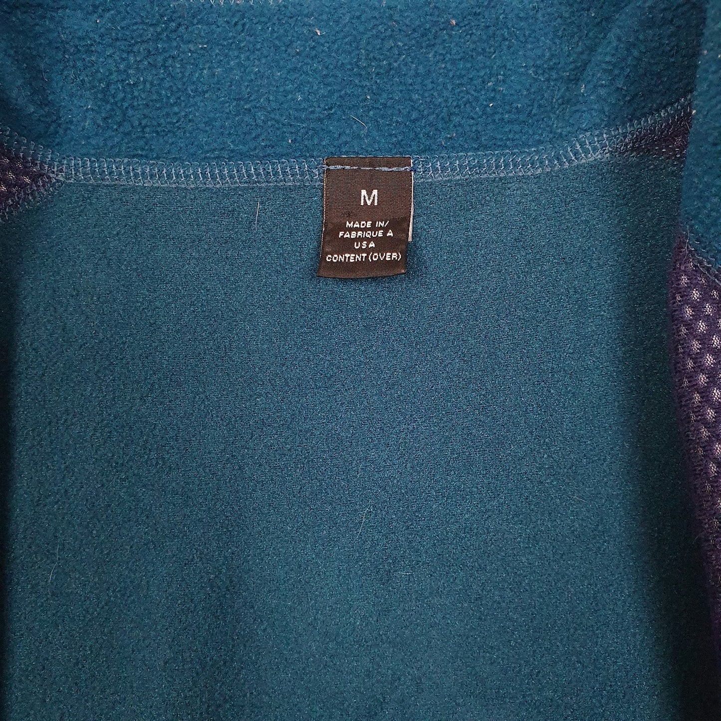 Womens Blue Patagonia Vest Bodywarmer Vintage 90s Made In USA Gilet Jumper