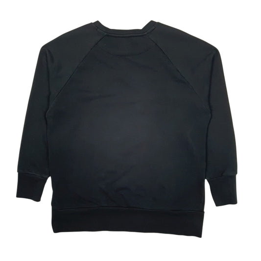 Womens Black Nike Dri Fit Crewneck Jumper