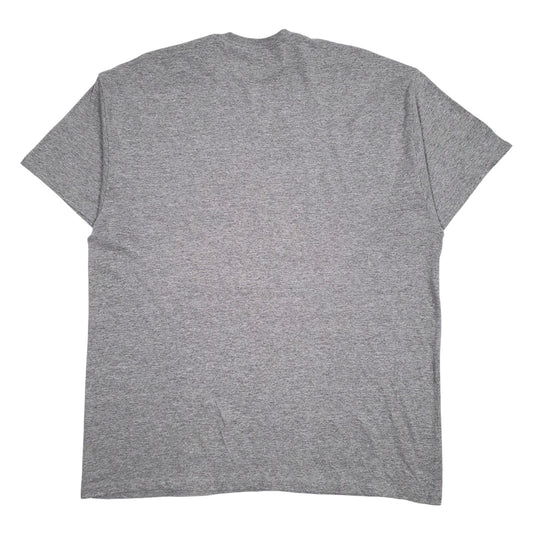 Mens Grey Gildan   T Shirt