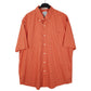 Mens Orange L.L.Bean  Short Sleeve Shirt
