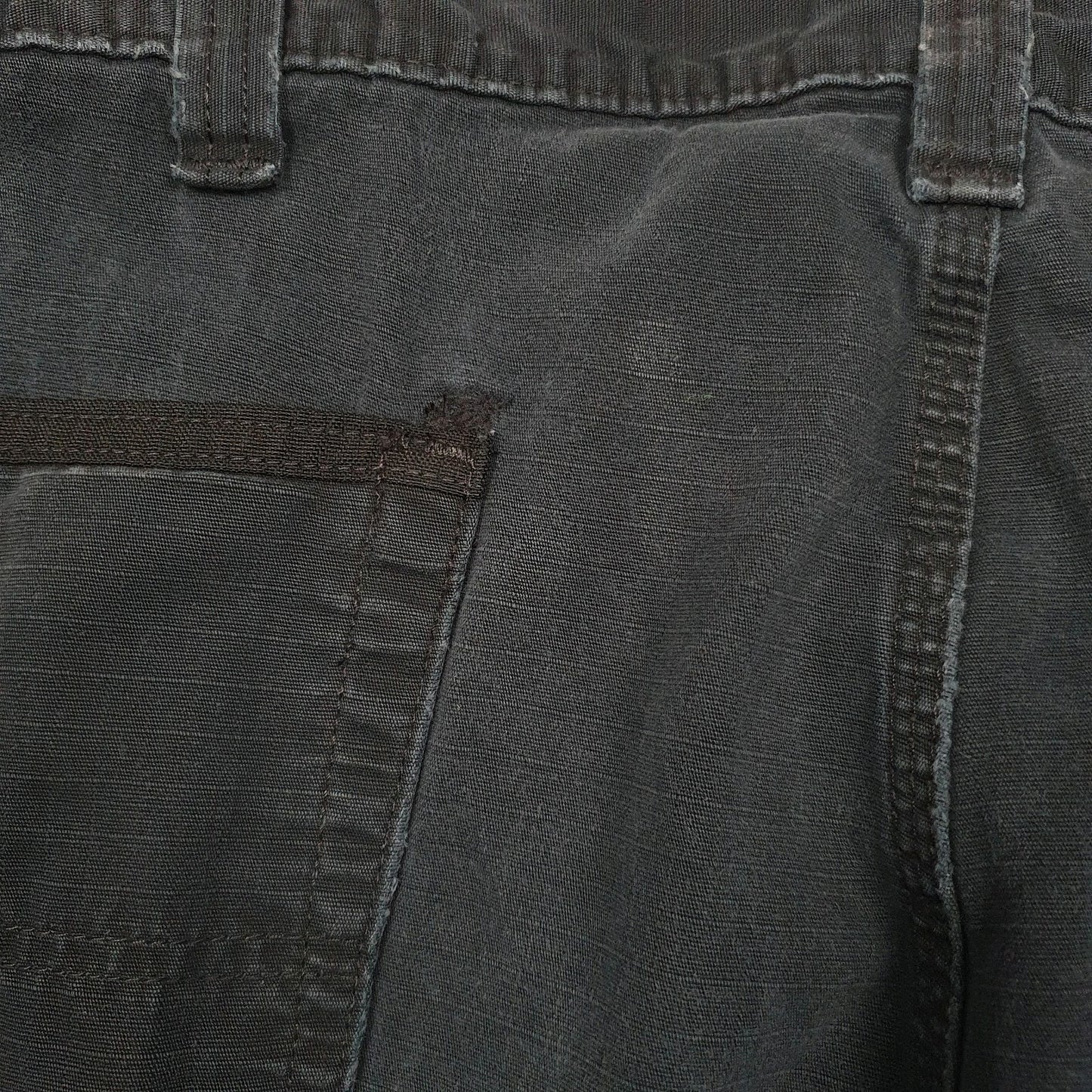 Mens Black Carhartt B342  Trousers