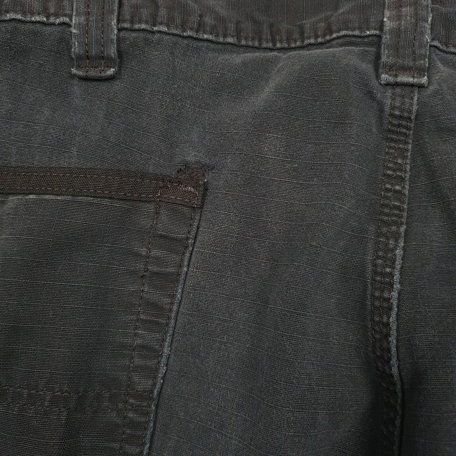 Mens Black Carhartt B342  Trousers