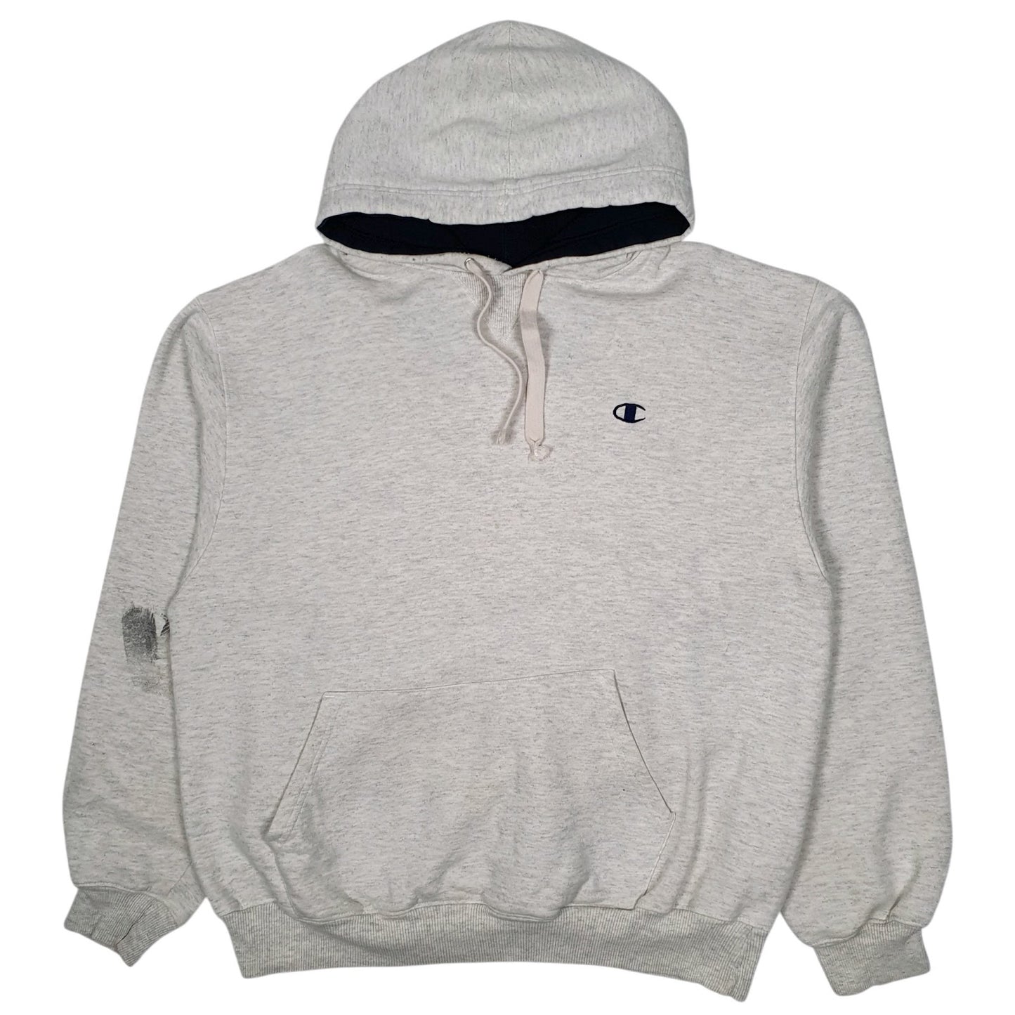 Mens Grey Champion  Hoodie Jumper