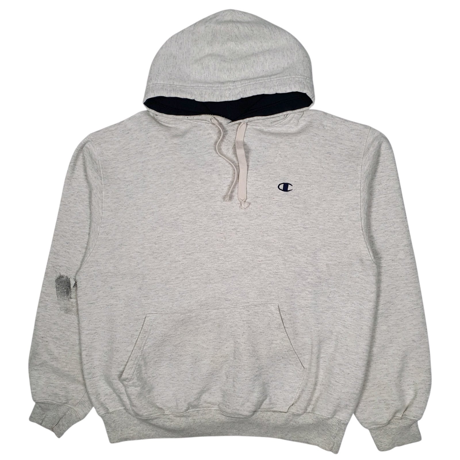Mens Grey Champion  Hoodie Jumper