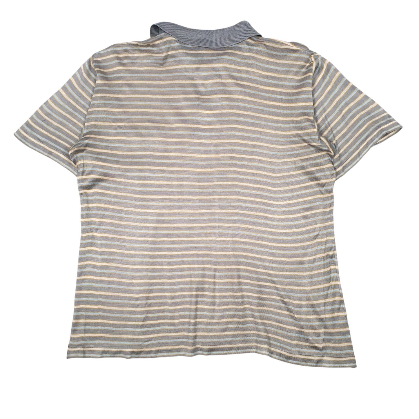 Mens Grey Unbranded Vintage  Polo Shirt